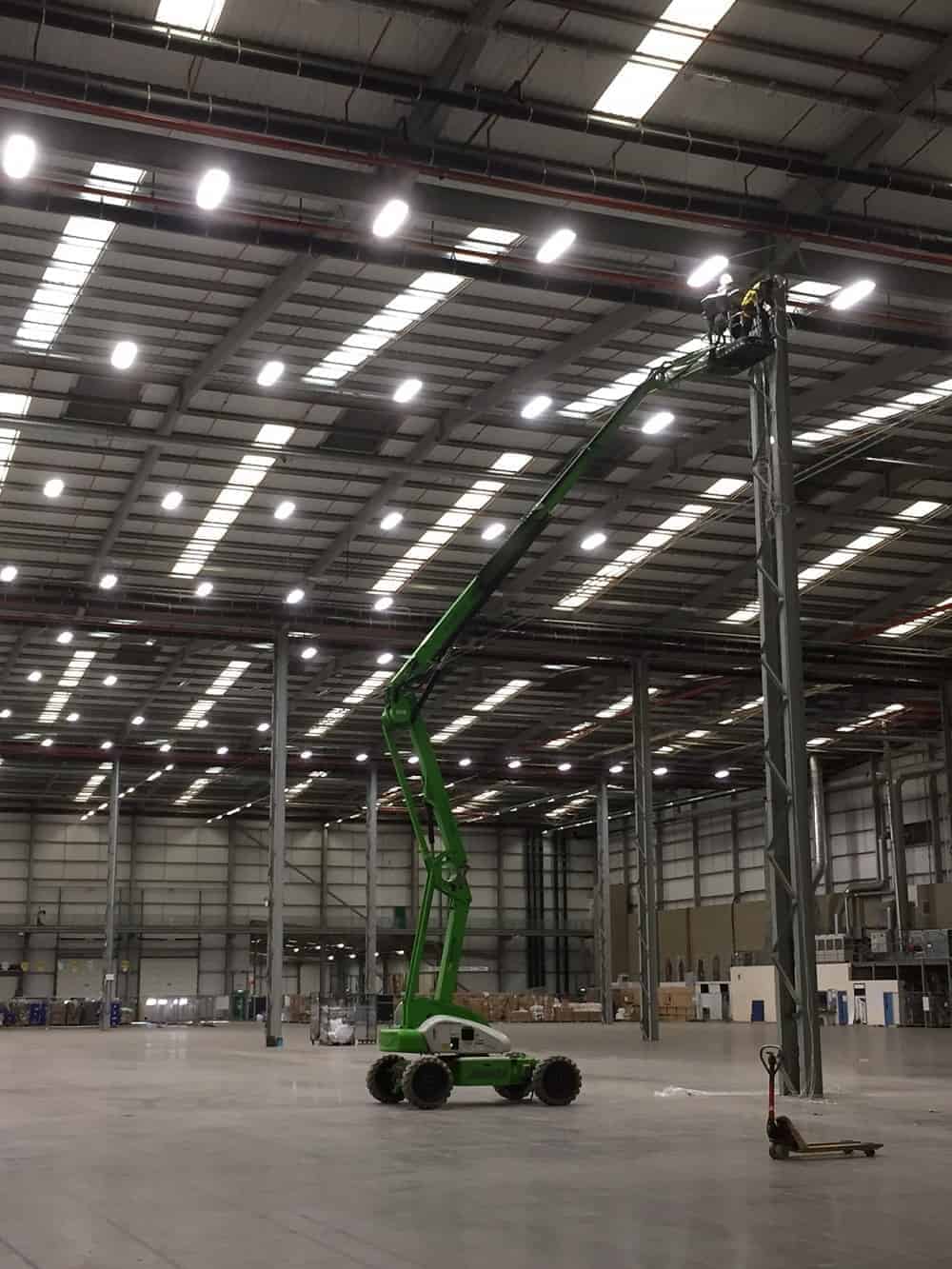 debenhams warehouse lighting